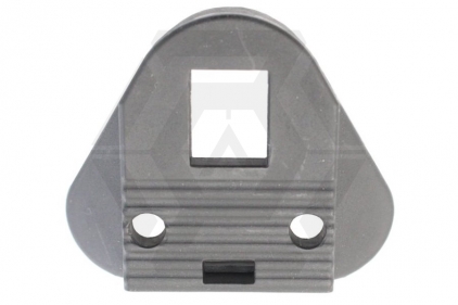 G&G Triangle End Plate for Crane Stock (Black) - © Copyright Zero One Airsoft